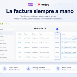 Facturas de Holded en tu tienda WooCommerce